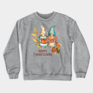 Thanksgiving Gnomes Crewneck Sweatshirt